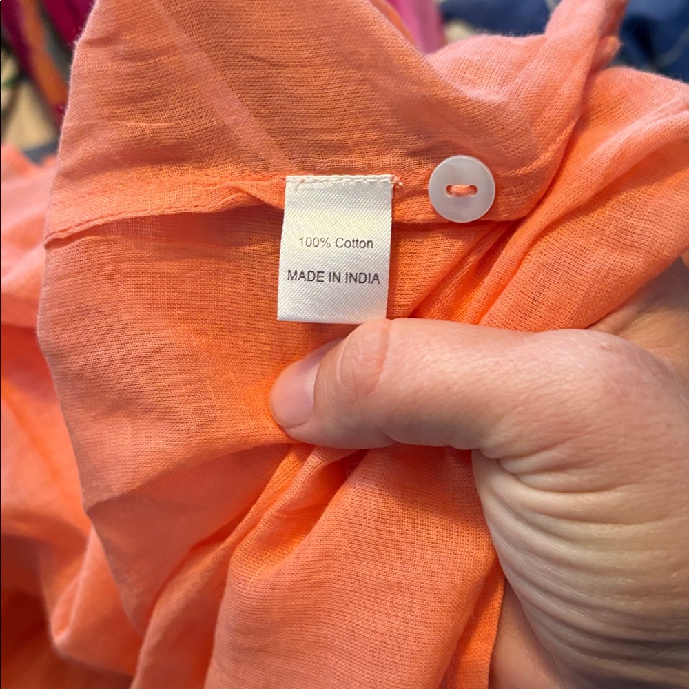 NEW BANJANAN hannah dress in ikat floral spice - Picture 9 of 10